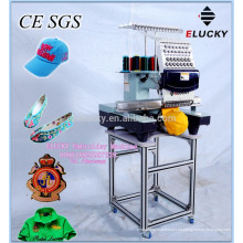 ELUCKY precio de la máquina de bordado computarizado de una sola cabeza en la India EG1501CS